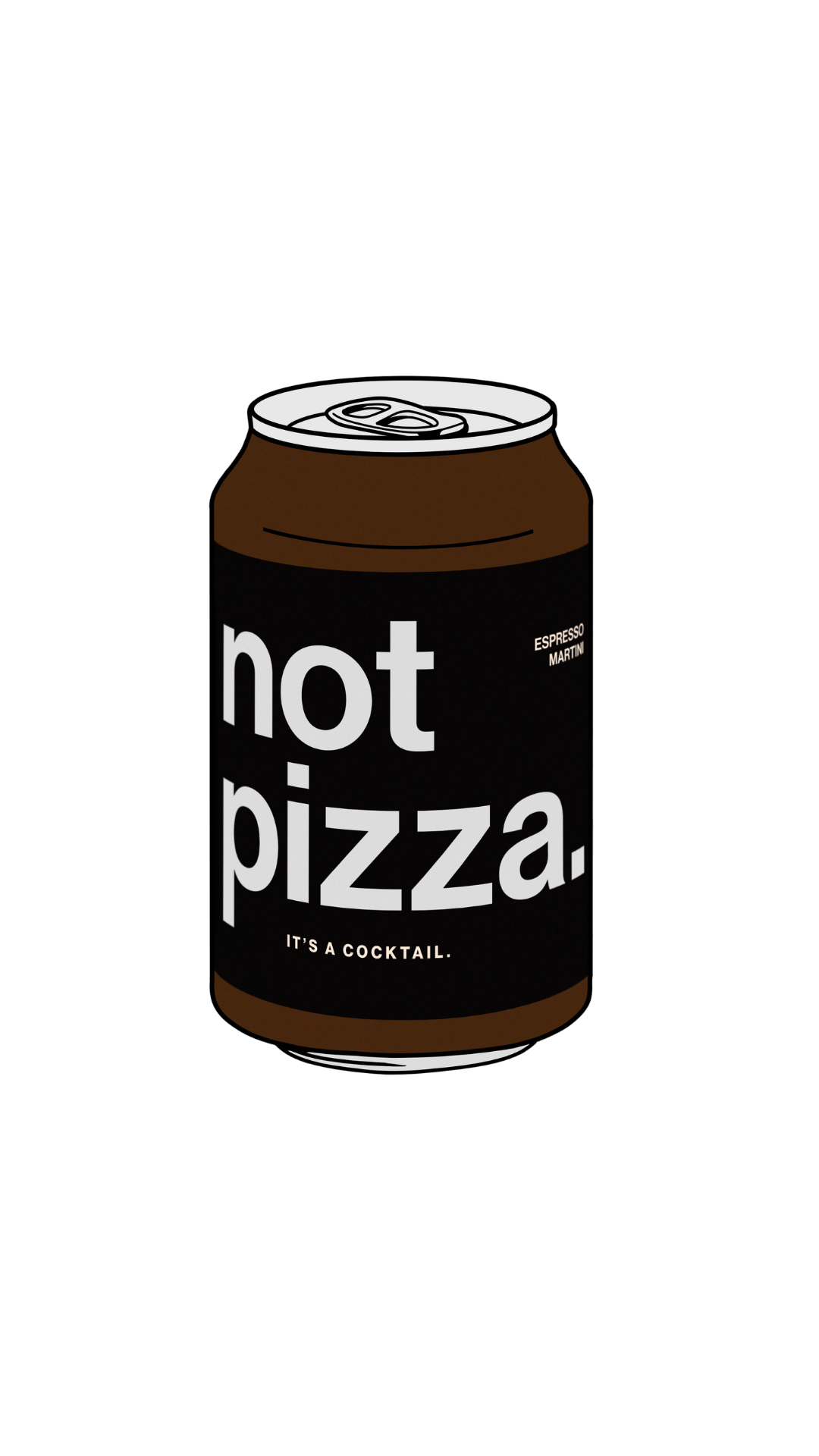 not pizza espresso martini can